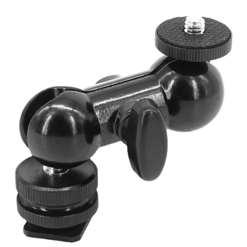 Μαγικός βραχίονας για SLR κάμερα με καθολικό στήριγμα και κεφαλή με σφαίρα, κράμα αλουμινίου, μέγιστο φορτίο έως 2 kg, βάρος 0,15 kg