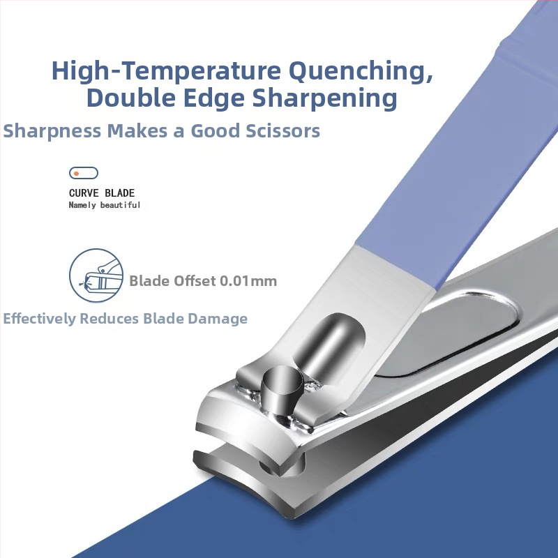 Σετ εργαλείων περιποίησης νυχιών από ανοξείδωτο ατσάλι, 12 τεμάχια με γωνιακούς κόπτες νυχιών, φορητό για οικιακή χρήση