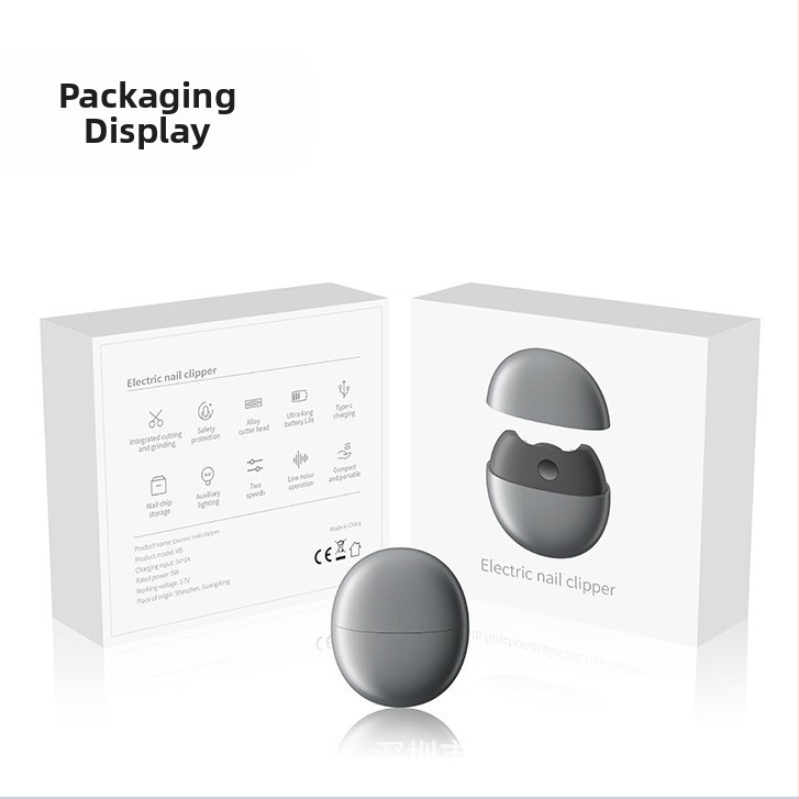 SENIE електрически нокторезач – преносим маникюрен апарат с анти-заклещващ механизъм, за възрастни и бебета, пластмаса + неръждаема стомана