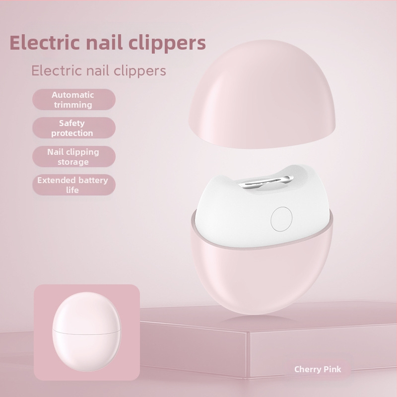 SENIE електрически нокторезач – преносим маникюрен апарат с анти-заклещващ механизъм, за възрастни и бебета, пластмаса + неръждаема стомана