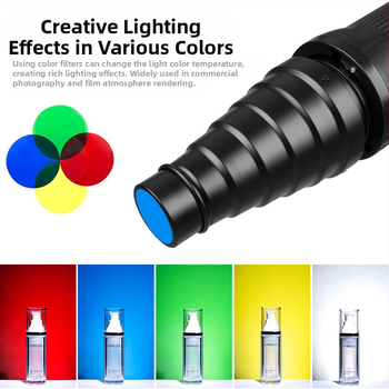 Beam Light Tube για φλας φωτογράφηση - Αλουμινένιο κράμα, Καθολική συμβατότητα, Μοντέλο: Beam Light Tube, Βάρος 0,21 kg