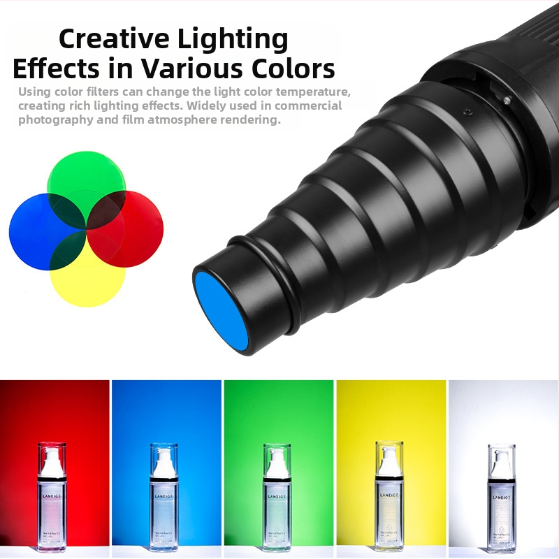 Beam Light Tube за fotografска светкавица - алуминиева сплав, универсална съвместимост, модел: Beam Light Tube, тегло 0,21 кг