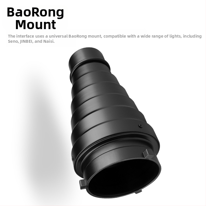 Beam Light Tube за fotografска светкавица - алуминиева сплав, универсална съвместимост, модел: Beam Light Tube, тегло 0,21 кг