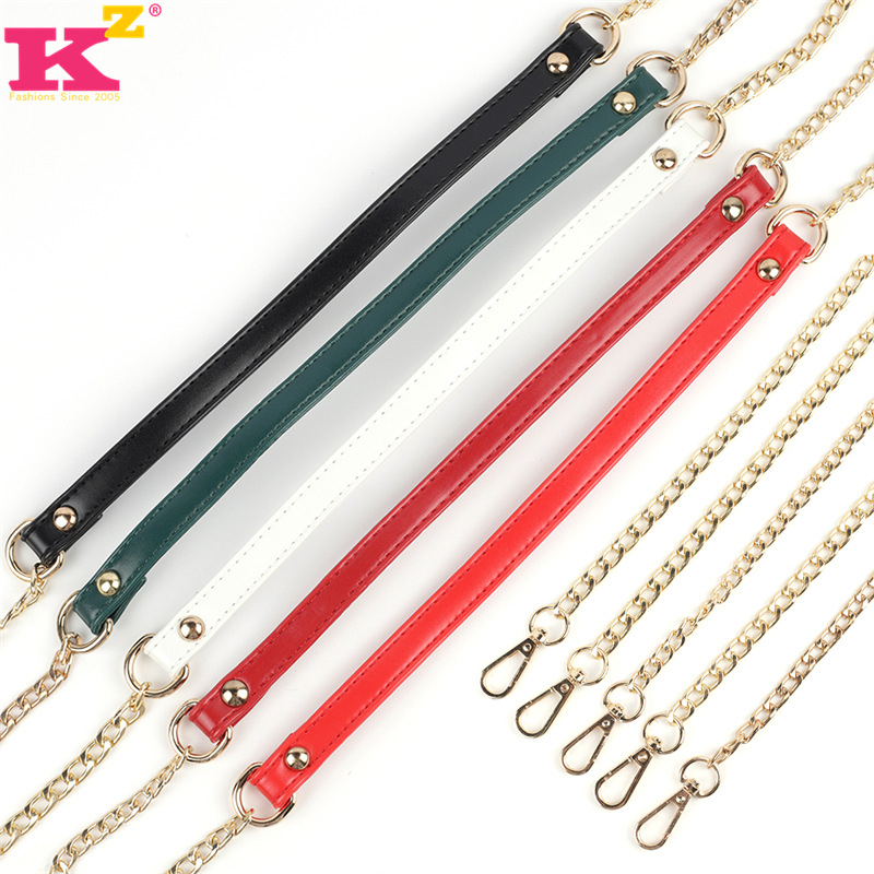 PU odos pečių diržas su grandine, modelis Pu chain strap, prekinis ženklas FASHIONS KZ, 2024 m. pavasaris