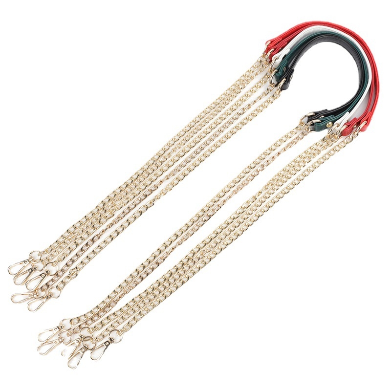 PU odos pečių diržas su grandine, modelis Pu chain strap, prekinis ženklas FASHIONS KZ, 2024 m. pavasaris