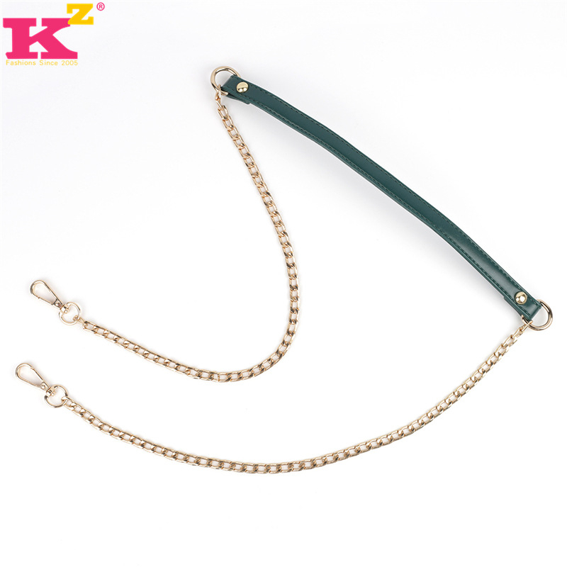 PU odos pečių diržas su grandine, modelis Pu chain strap, prekinis ženklas FASHIONS KZ, 2024 m. pavasaris