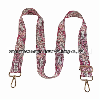 Krepšio peties diržas – reguliuojamas pakeičiamas diržas, Moden, poliesteris, nacionalinis raštas