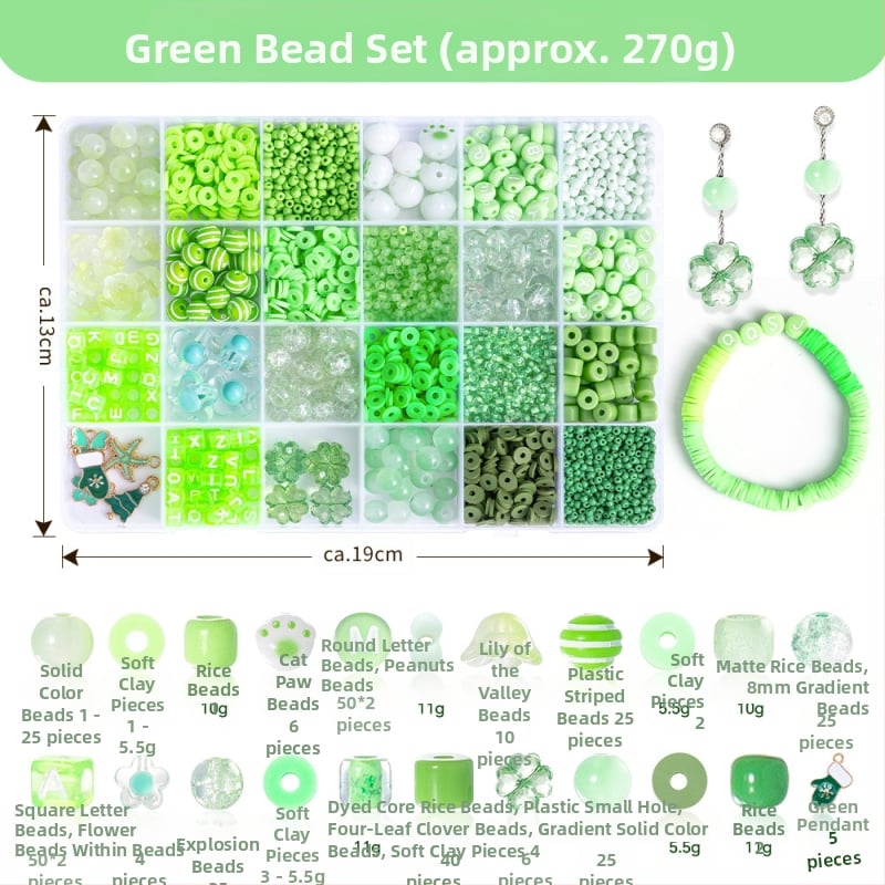 Σετ χαντρών από γυάλινες χάντρες, ηλεκτροπλατιωμένες στρογγυλές χάντρες, ευγενικό μοτίβο