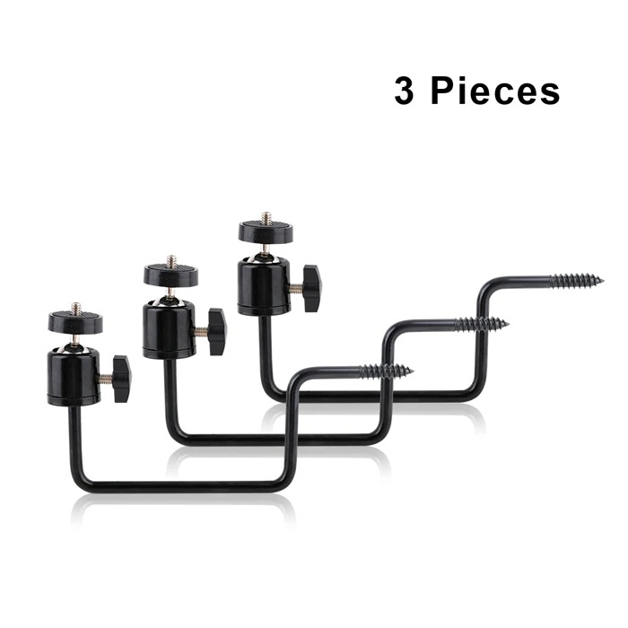 Ārējais koka stiprinājums medību kamerai ar 1/4 collu skrūvi