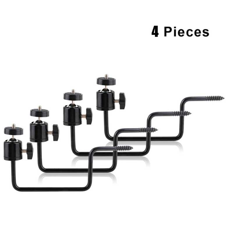 Ārējais koka stiprinājums medību kamerai ar 1/4 collu skrūvi