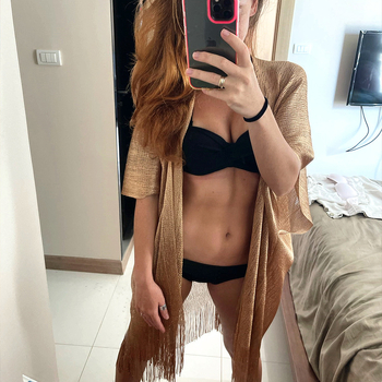 Παρεό παραλίας από πολυεστέρα, 80% περιεκτικότητα πολυεστέρα, βάρος 230 g, για γυναίκες, κατάλληλο για κολύμβηση και βάδισμα σε νερό