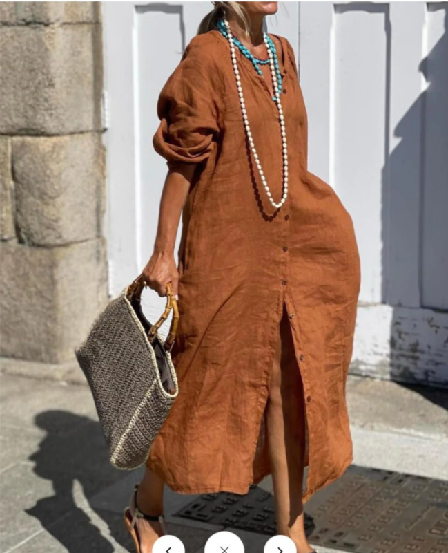 Pamut–len ing/cardigan, lazán szabott, hosszú ujjú, hosszú fazon, félnyitott gallér, kender tartalom 30% alatt