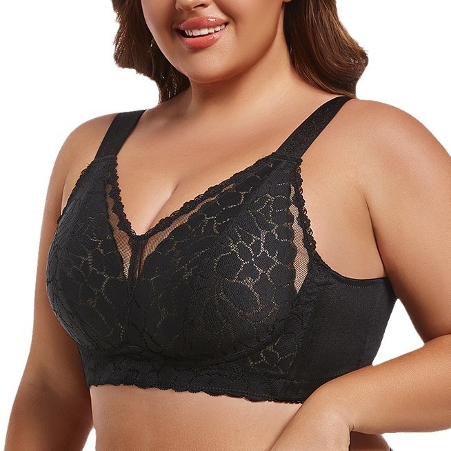 Σουτιέν δαντέλας, παραδοσιακό στυλ, νάιλον υλικό, ultra‑λεπτό καλούπι, πλήρες cup, σταθερές διπλές τιράντες, πίσω κλείσιμο τεσσάρων σειρών