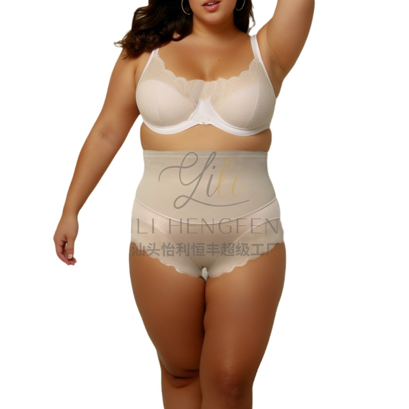 Γυναικείες εσώρουχες με υψηλή μέση για διαμόρφωση, νάιλον και βαμβακερή επένδυση καβαλου