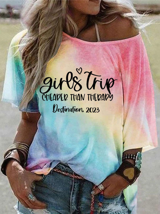 Tricou din poliester cu imprimeu litere/numere, croială lejeră, mâneci ½, guler rotund