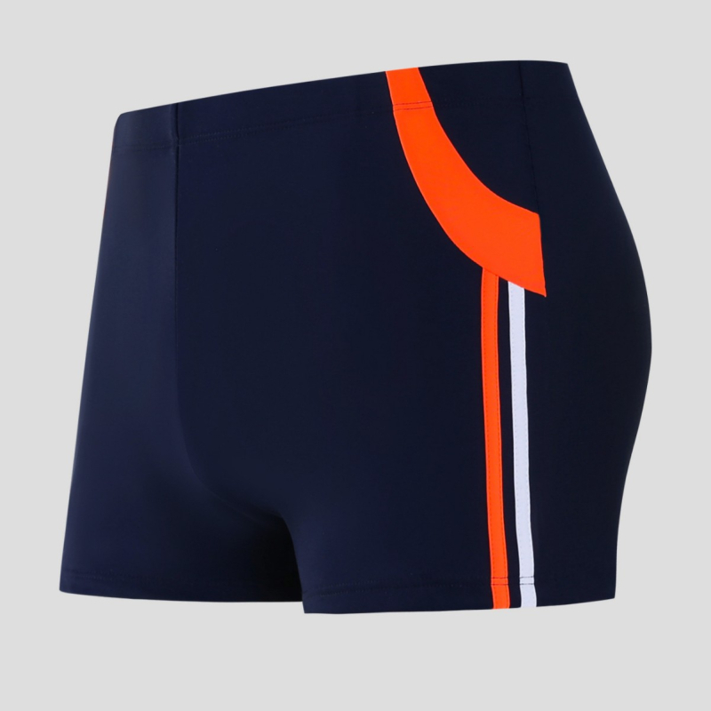 Ανδρικά μαγιό σορτσάκια τύπου briefs, μονόχρωμο σχέδιο, εξωτερικό ύφασμα πολυεστέρας, σύνθεση: 82% νάιλον, επένδυση 18% πολυεστέρας.