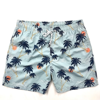 Ανδρικά σορτς παραλίας με γρήγορο στέγνωμα, μείγμα πολυεστέρα 96%, μικροελαστικότητα, ίσια γραμμή, αθλητικό στιλ, καλοκαίρι