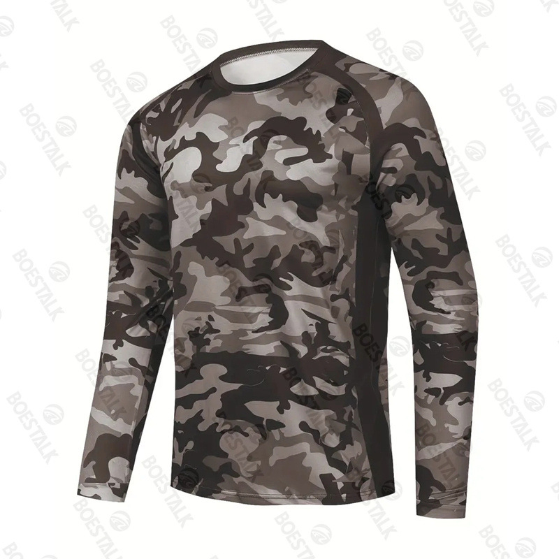 Мъжка риболовна риза с UV защита, бързосъхнеща и дишаща, от бамбукови влакна