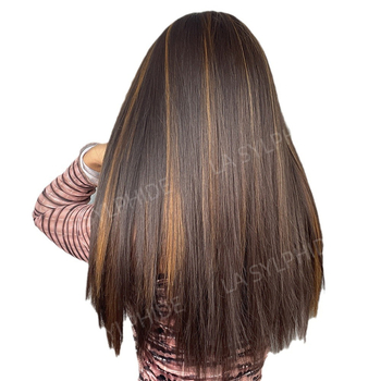 Sievietēm – galvas lentes peruka, garas taisnas sintētiskas mats | modelis HB007-1 | augstas temperatūras šķiedras | krāsot iespējams