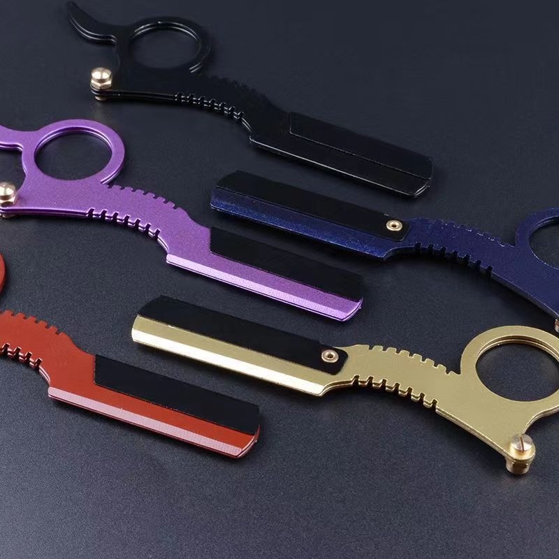 NSP χειροκίνητος ξυριστήρας για κομμωτήρια, ανοξείδωτο ατσάλι, κλασικός σχεδιασμός, λεπίδα 1 τεμάχιο, συσκευασία 240 τεμάχια