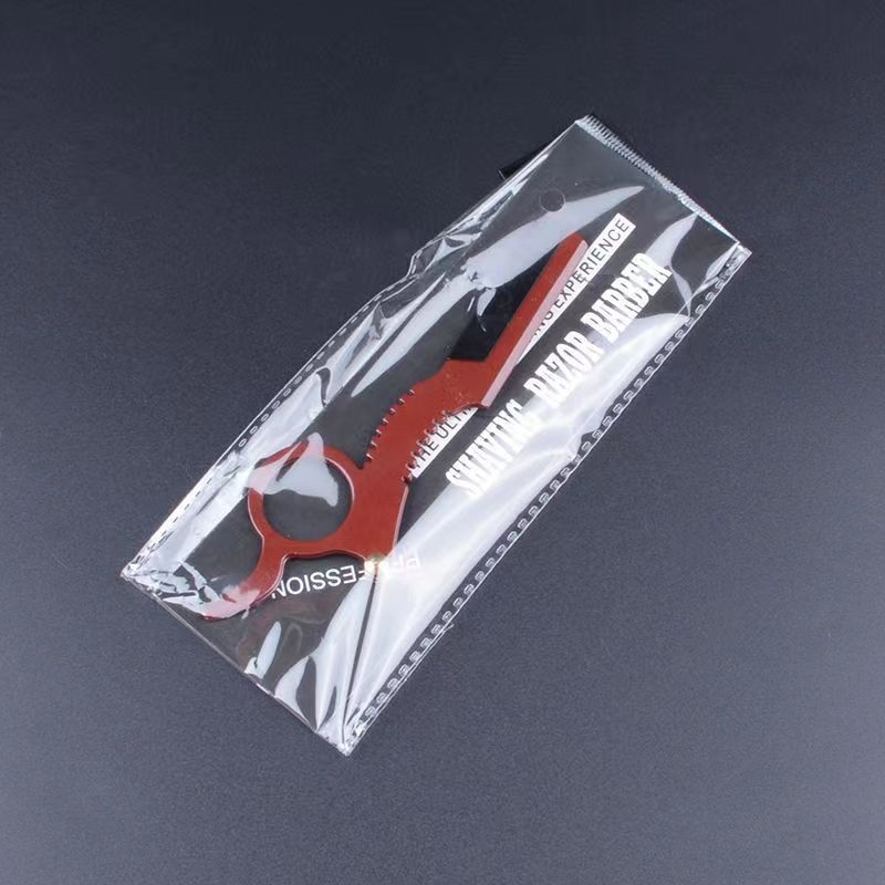 NSP χειροκίνητος ξυριστήρας για κομμωτήρια, ανοξείδωτο ατσάλι, κλασικός σχεδιασμός, λεπίδα 1 τεμάχιο, συσκευασία 240 τεμάχια