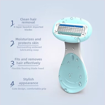 Γυναικεία χειροκίνητη συσκευή αποτρίχωσης σώματος για μασχάλες, πόδια, χέρια και ευαίσθητες περιοχές