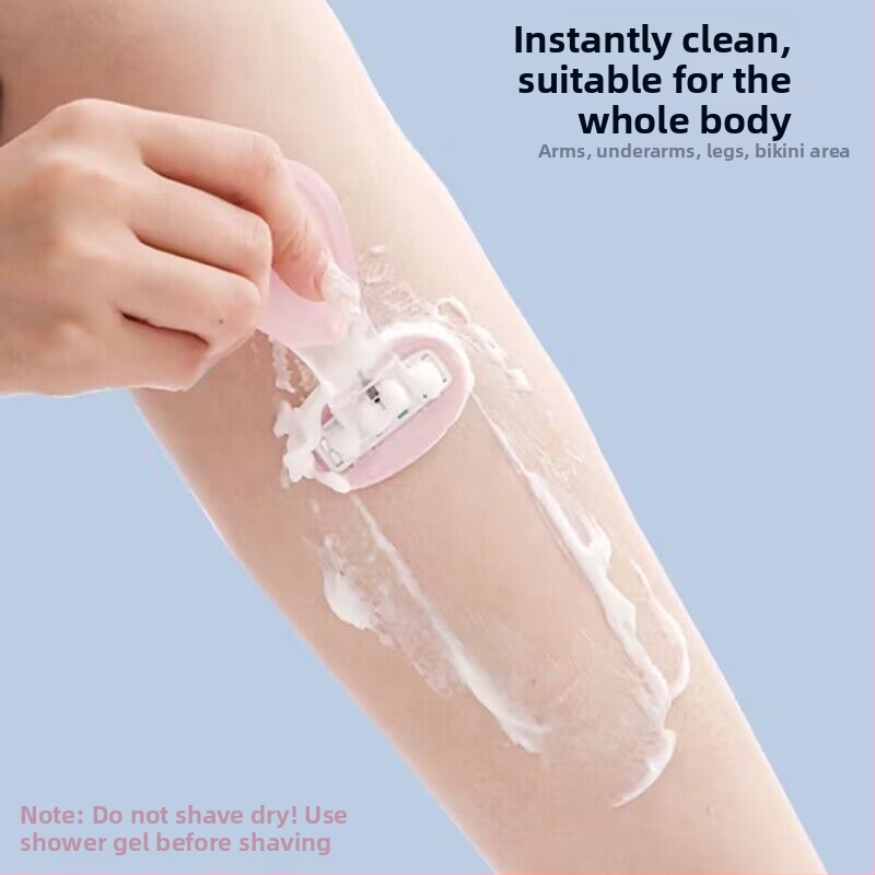 Женска ръчна самобръсначка за обезкосмяване на тялото – подмишници, крака, ръце и интимни зони