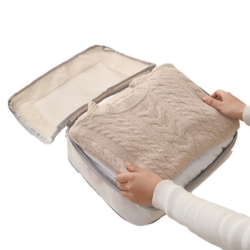 Σετ ταξιδιωτικών τσαντών αποθήκευσης, σχήματος κύβου, πολυεστέρας, πολυλειτουργικό, μοντέλο ZJ