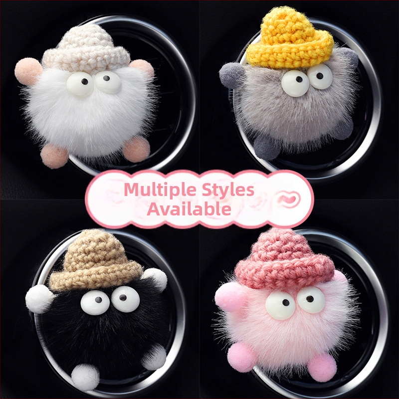 Декоративен ароматизатор за въздуховод на автомобил – симпатичен карикатурен дизайн, плат Yifei, декорация