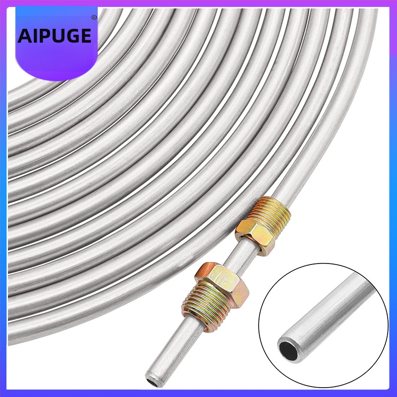 Автомобилна спирачна тръба от сплав с медно-никелово покритие; комплект с 16 аксесоари; без обработка по поръчка