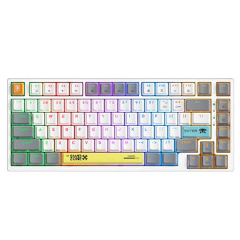 Onikuma G58 гейминг клавиатура, кабелна, RGB подсветка, до 87 клавиша, водоустойчива, механични превключватели