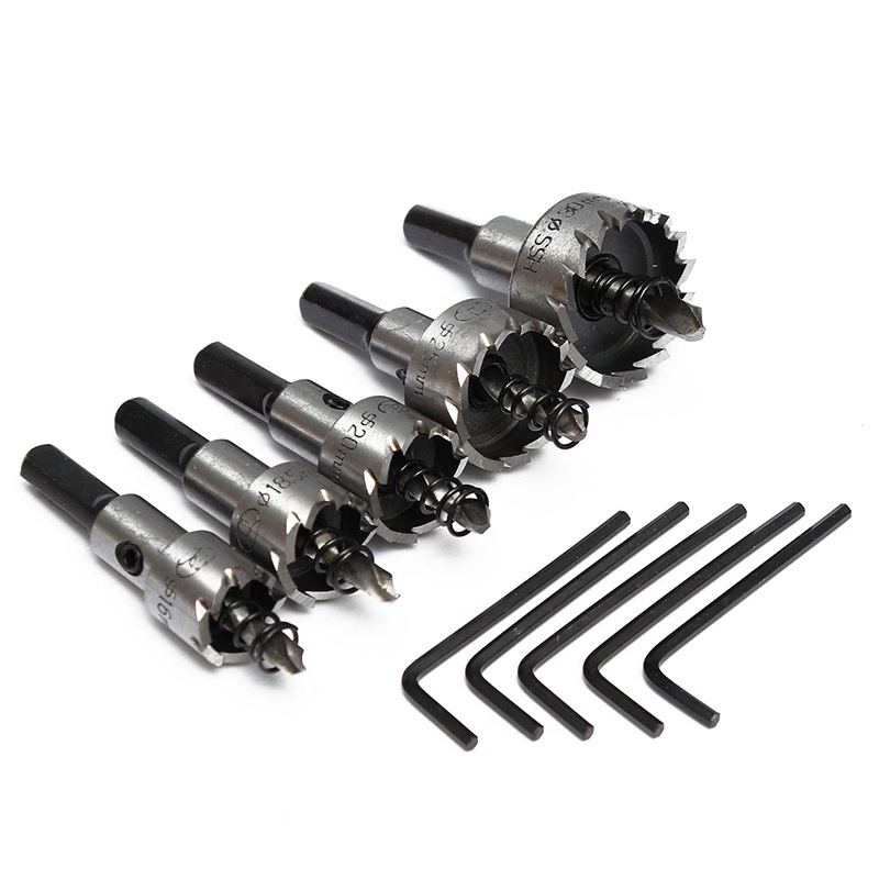 Бур за откриване на отвори в метал – високоскоростна стомана; подходящ за неръждаема стомана, алуминиев сплав, метални листове и квадратни тръби; Pingrong