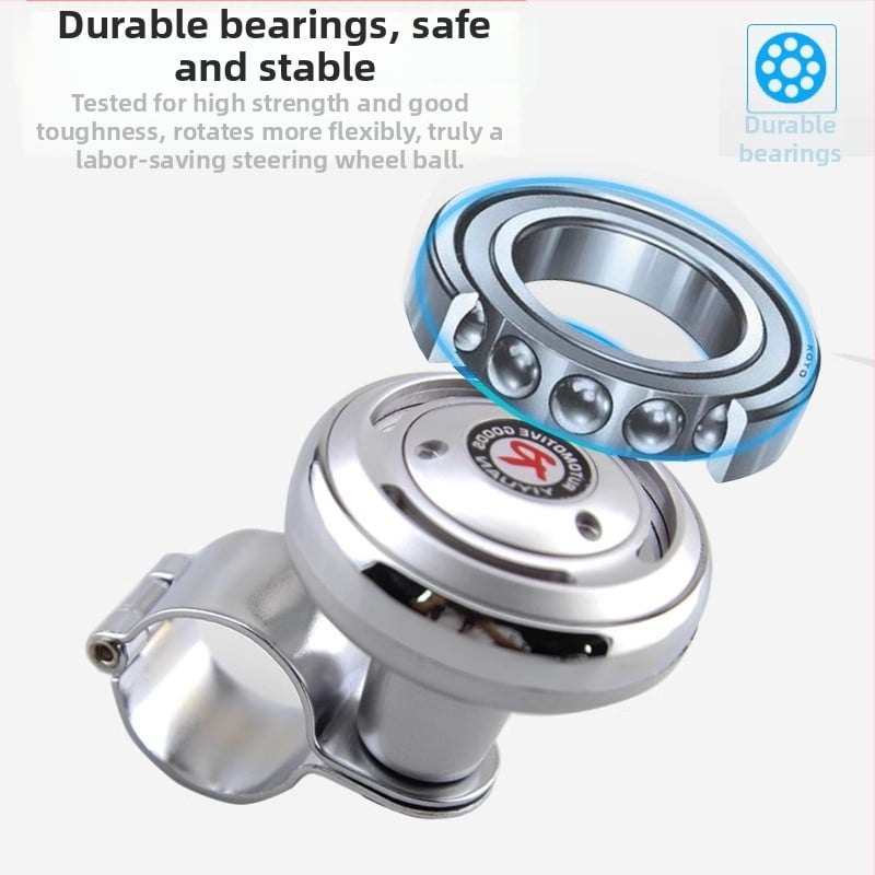 Усилвател за волан с лагерен тип – универсален за автомобили и камиони, асистент за завиване с една ръка, улесняване на управлението