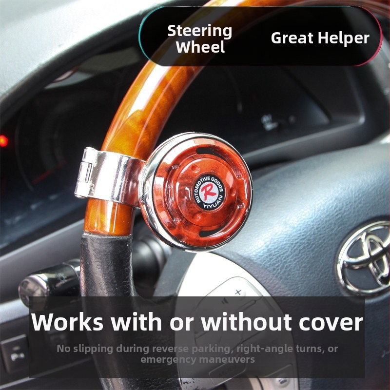 Усилвател за волан с лагерен тип – универсален за автомобили и камиони, асистент за завиване с една ръка, улесняване на управлението