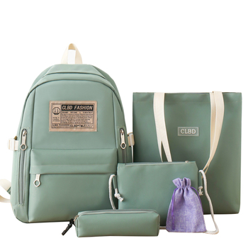 Σχολική τσάντα από Oxford ύφασμα, χωρητικότητας 20–35 L, χωράει φορητό έως 12 ιντσών, ιμάντες με μαξιλαράκι αέρα, φρέσκο στυλ