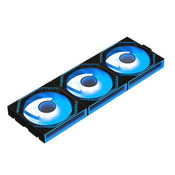 ARGB ανεμιστήρας πλαισίου DXK-00029, ασύρματη σύνδεση, έλεγχος PWM, υδραυλικό ρουλεμάν, 800–1800 RPM