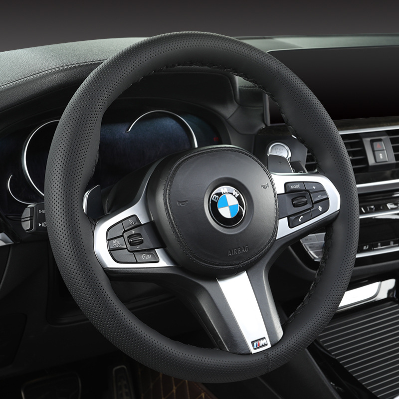 Stūres dangtis: 3D diamantinio rašto oda, rankomis siūtas, universali tinkama, Marthapi paviršius