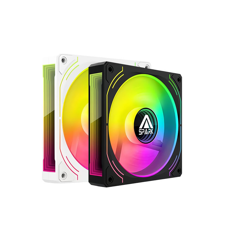 ARGB ανεμιστήρας περιβλήματος με ροή αέρα δύο κατευθύνσεων, 800–1800 στροφές/λεπτό, υδραυλικό ρουλεμάν, PWM ψύξη, έξυπνος έλεγχος θερμοκρασίας