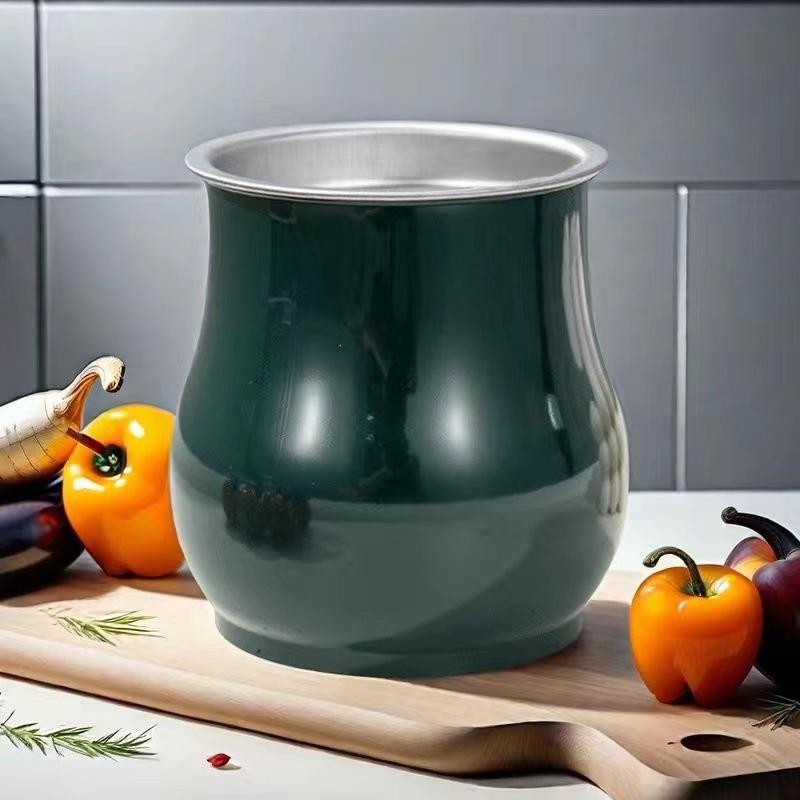 Nerūdijančio plieno cilindro peleninė, matinė apdaila, atspari kritimui, vėjo atspari, su laikymo funkcija