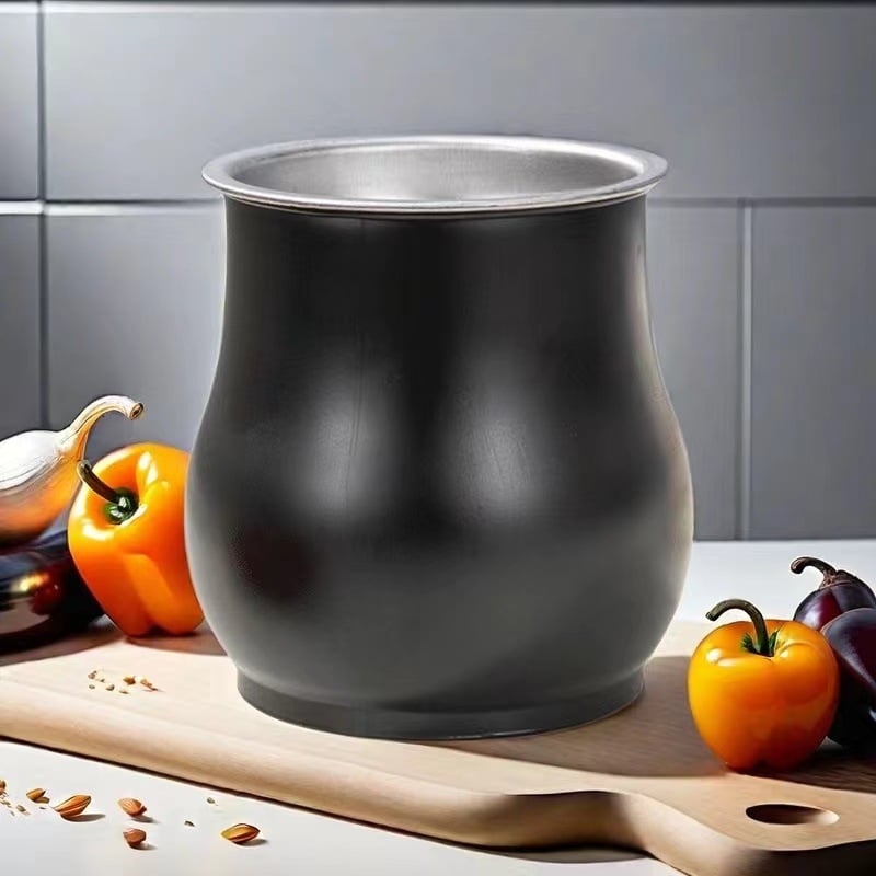 Nerūdijančio plieno cilindro peleninė, matinė apdaila, atspari kritimui, vėjo atspari, su laikymo funkcija