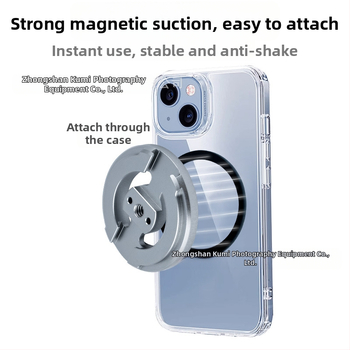 Магнитен пръстен държач за телефон, от сплав, универсален дизайн, съвместим с iPhone 16/15