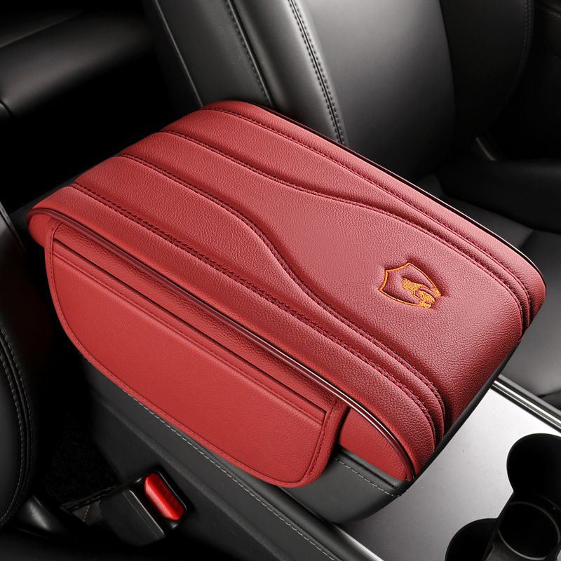 Кожен подлакътник за кола • Универсална съвместимост • Марка: Jusen • Произход: Zhejiang • Материал: кожа