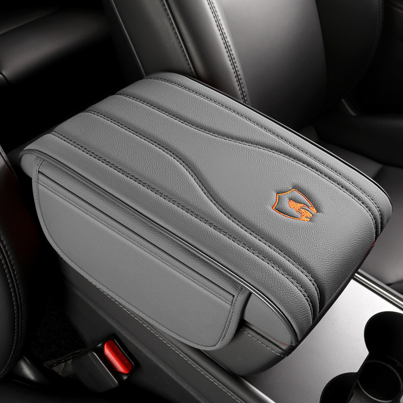 Кожен подлакътник за кола • Универсална съвместимост • Марка: Jusen • Произход: Zhejiang • Материал: кожа