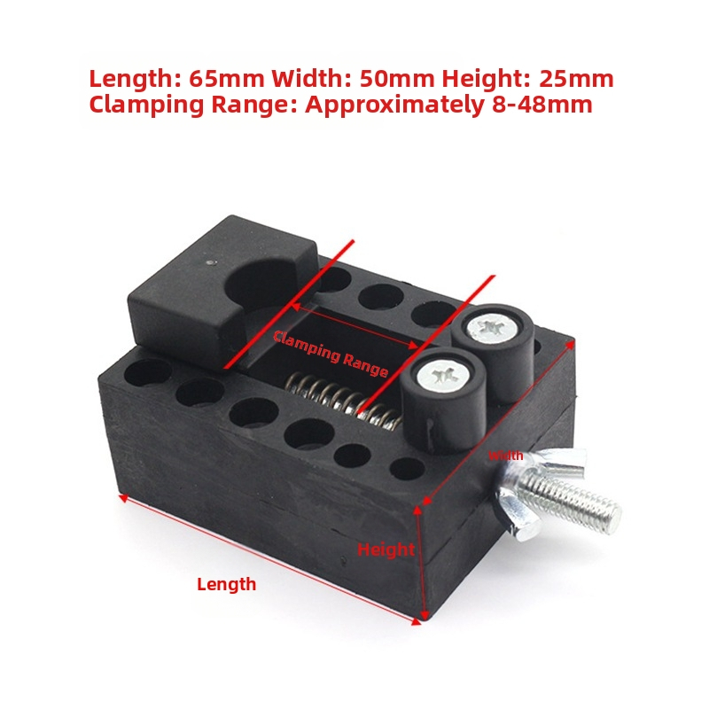 Stalo spaustuvė DIY Wenwan karpymui – aliuminio lydinys, Bodhi Olive fiksatorius, įvairių ilgių