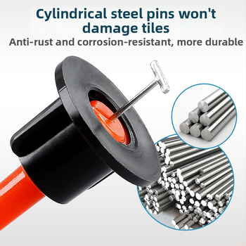 Нивелир за плочки, Т-образен тип, пластмасов клип, помощник за позициониране при полагане на подови и стени — Chuanxing