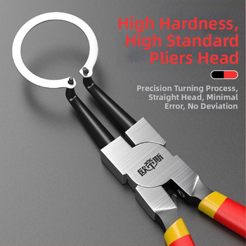 Oudisi set klešta za klipse - višestruki, unutarnja kalibracija, dvostruka namjena, 10° kut glave, dugotrajna elastičnost