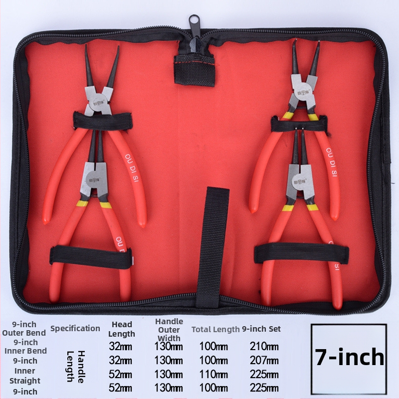 Oudisi set klešta za klipse - višestruki, unutarnja kalibracija, dvostruka namjena, 10° kut glave, dugotrajna elastičnost