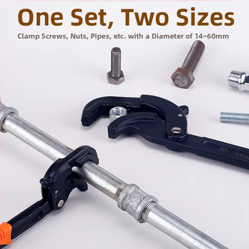 Πολυλειτουργικός κλειδί σωλήνων YCDIDM — χάλυβας υψηλού άνθρακα, 1300 γρ.