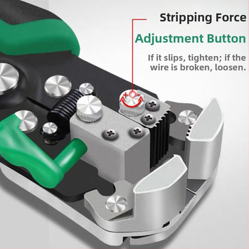 Old A Višenamjenski automatski odvijač za izoliranje žica, alat za električare, model LA815138, težina 0,35 kg