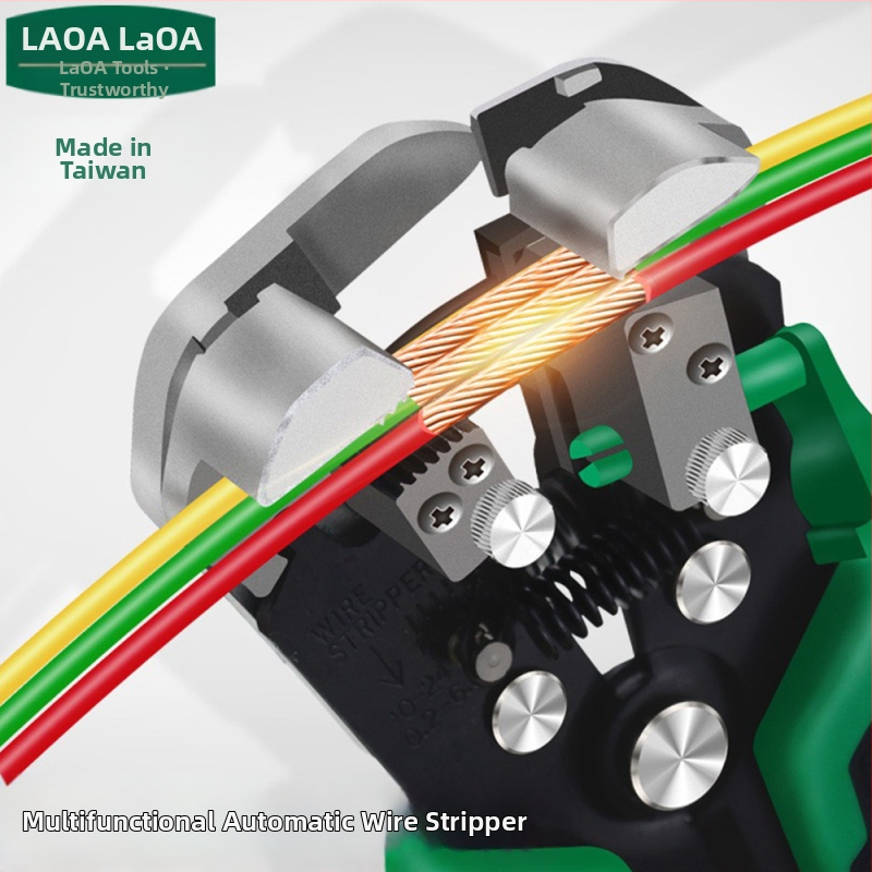Old A Мултифункционален автоматичен остъргвач за проводници, инструмент за електротехници, модел LA815138, тегло 0.35 кг